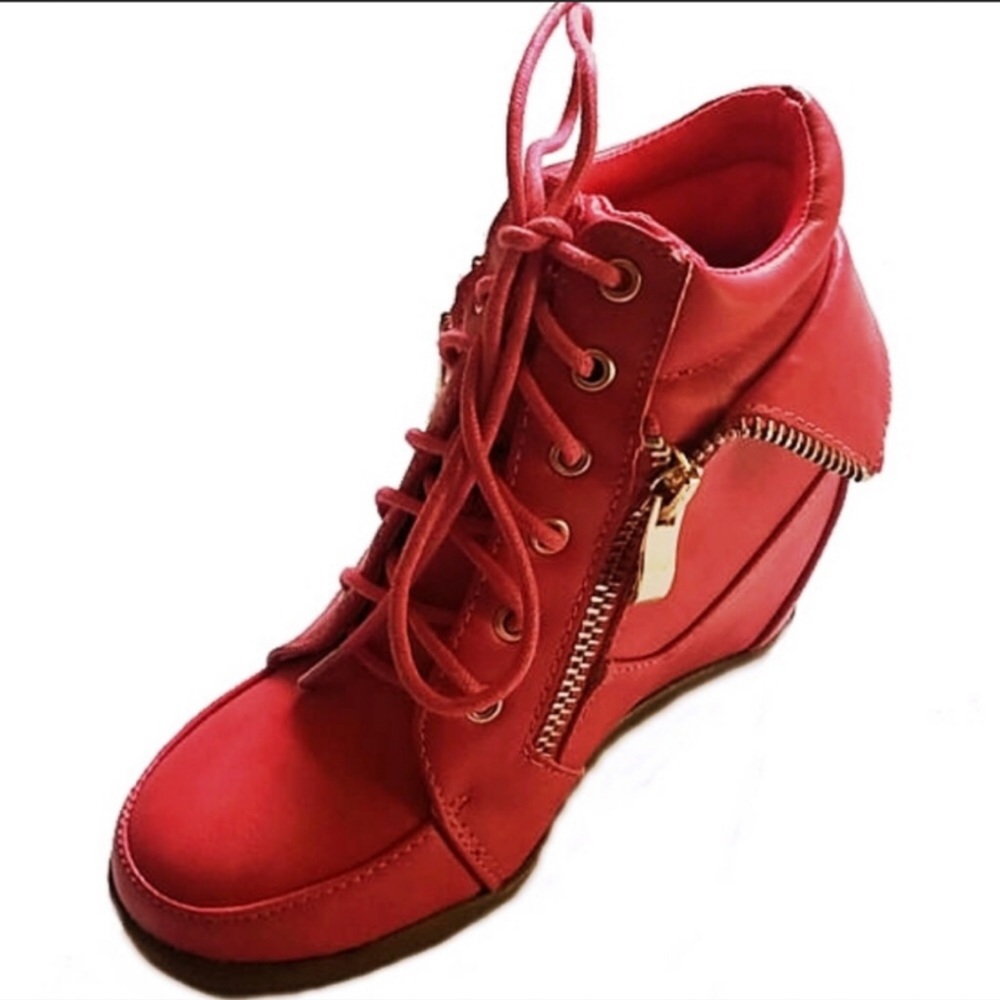 🛍️ Lucky Top  Fushia Sneakers - Picture 4 of 7